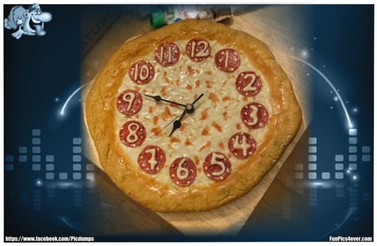 Pizza Uhr