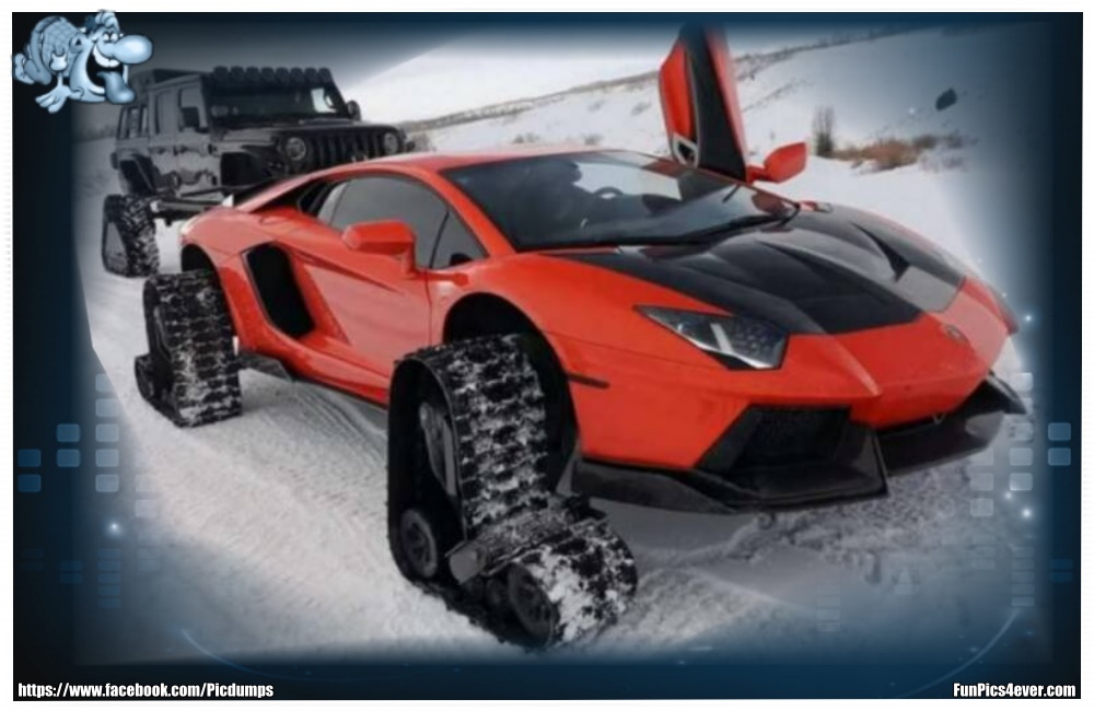 Schneeketten Lambo