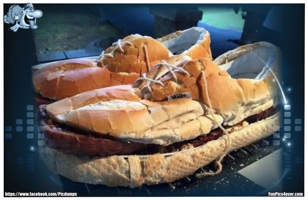 Brot Schuhe - hier war der Bäcker mal wieder sehr kreativ.