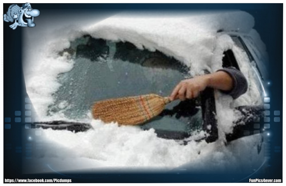 Eiskratzer - bald ist es wieder soweit. Hier ein guter Tipp um die Scheiben am Auto vom Schnee zu befreien.