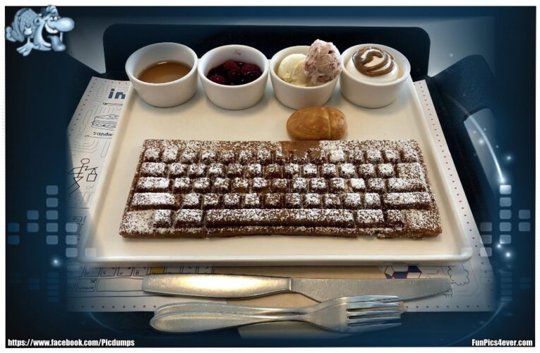Gebackene Tastatur
