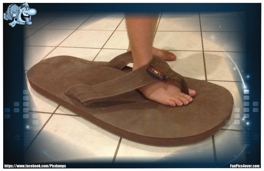 XXL Badelatsch - wo gibt es denn diese Exemplare. Unglaublich.