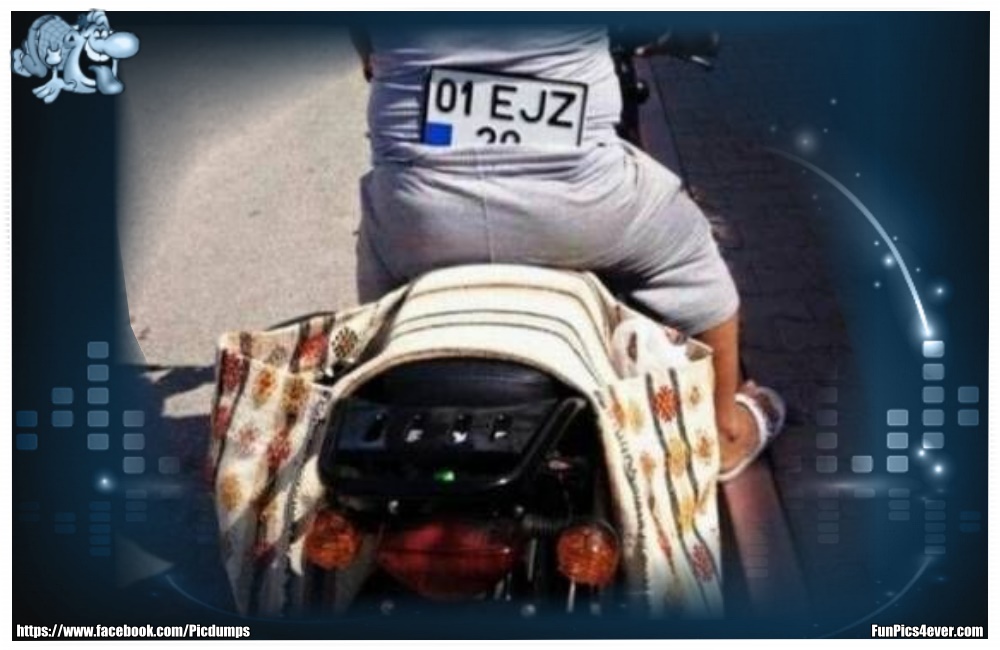 Nummernschild abgefallen