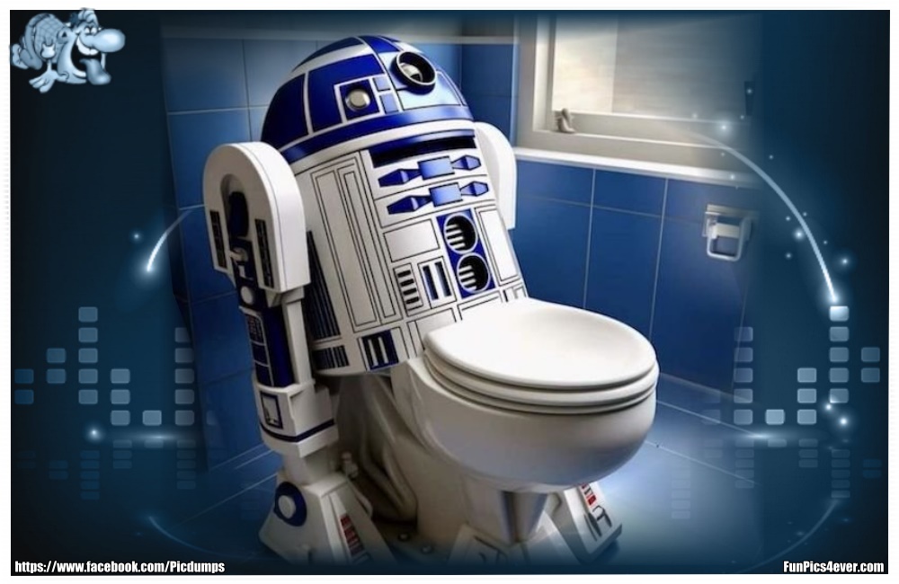 R2D2 WC - das ist was für die wahren Fans von Star Wars. Ein absolutes Must-have.