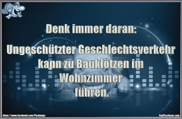 Ungeschützter Geschlechtsverkehr