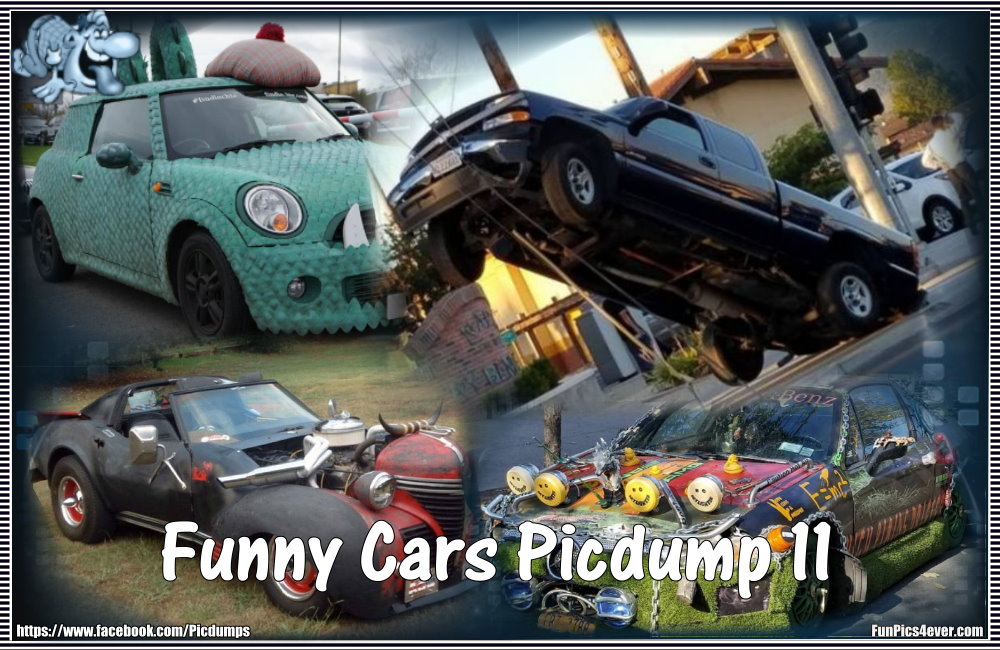 Mit Funny Cars Picdump #11 geht auch schon der nächste Bilderhaufen mit den "Crazy Cars" online. 