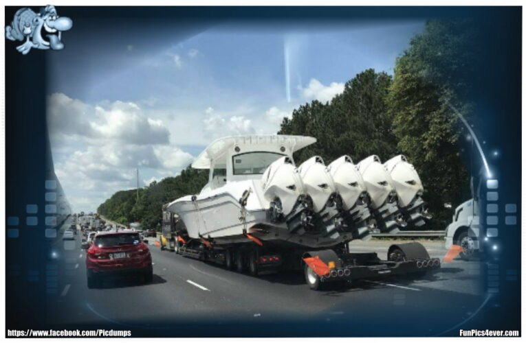 Boot Schwertransport