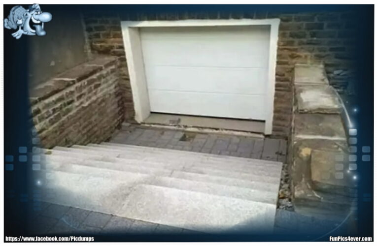 Garagentor Treppe Fail