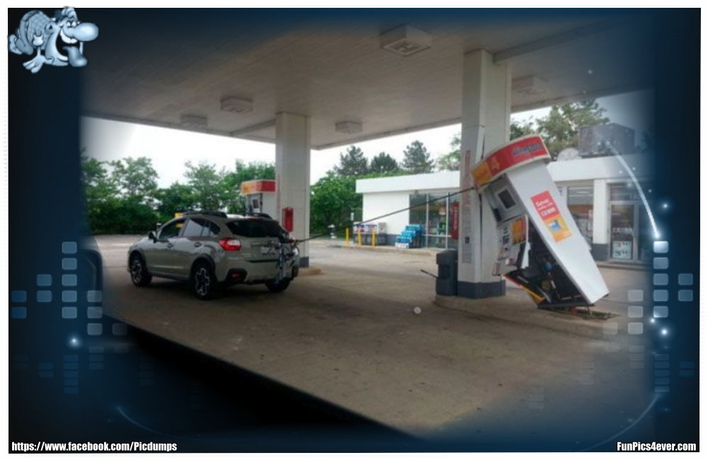 Ein kleines Missgeschick an der Tankstelle, kann ganz schön teuer werden. Das ist schon krass, oder?