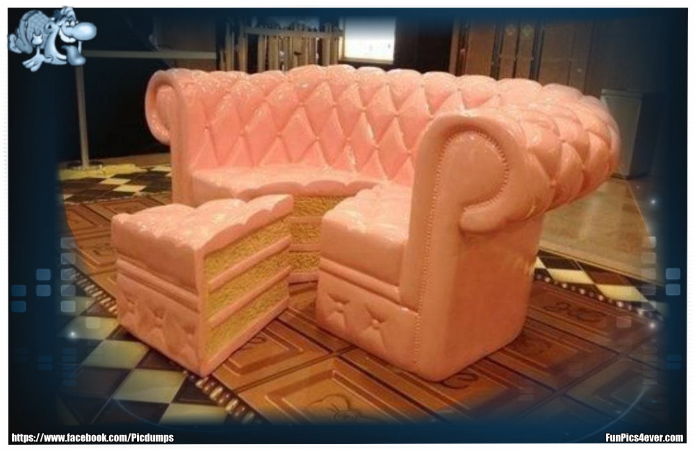 Von dieser schönen Couch Torte möchte doch jeder ein Stück abhaben, oder?