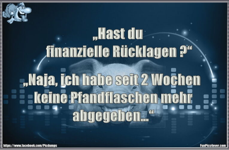 Finanzielle Rücklagen