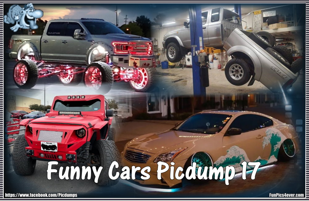 Es ist wieder so weit. Die lustigen Autos machen auch diese Woche keine Ausnahme. Have Fun!