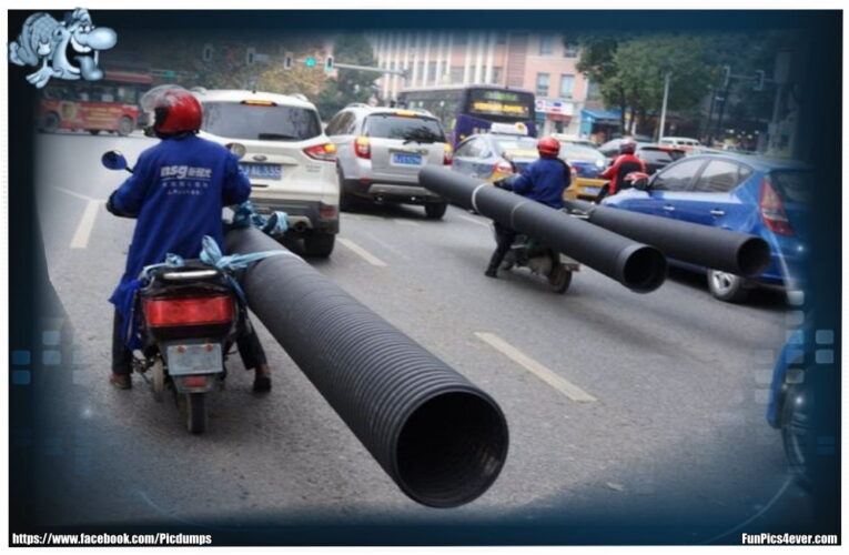 Rohre transportieren