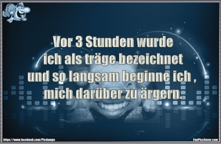 So langsam
