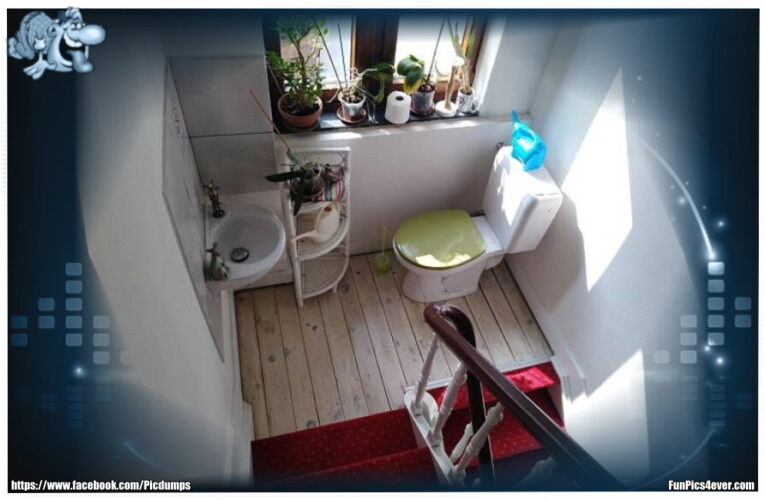Treppenhaus mit WC