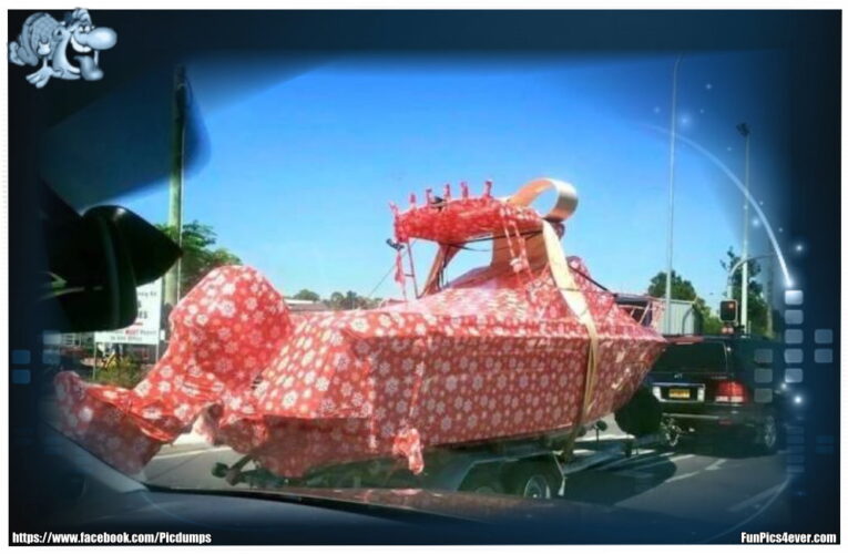 Boot als Geschenk